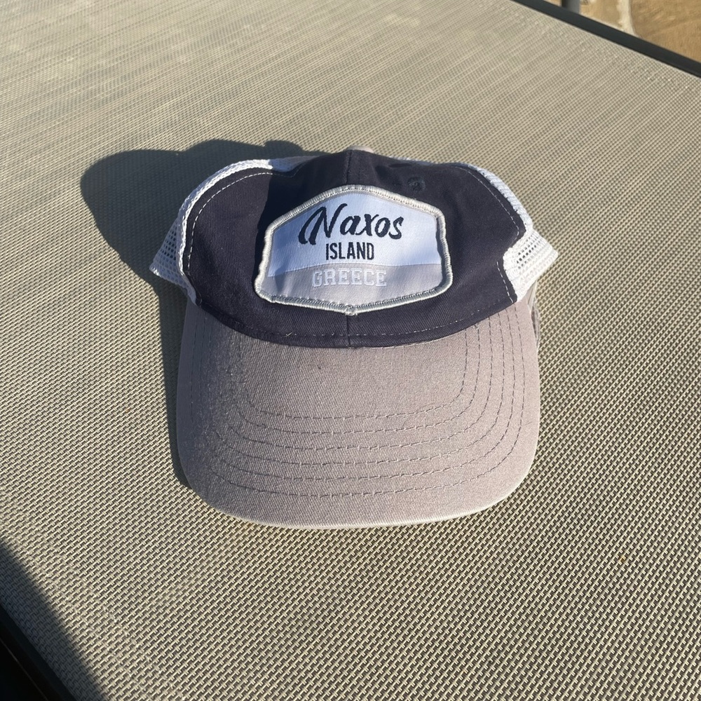 Karfil Hats Naxos Island Greece Hat Navy Blue/White